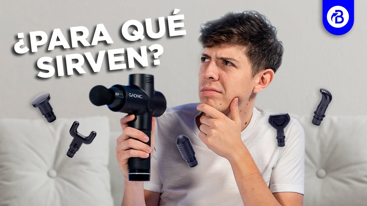 ✅ ¡Usa los cabezales correctamente! | PISTOLA MASAJEADORA Gadnic💆‍♂️