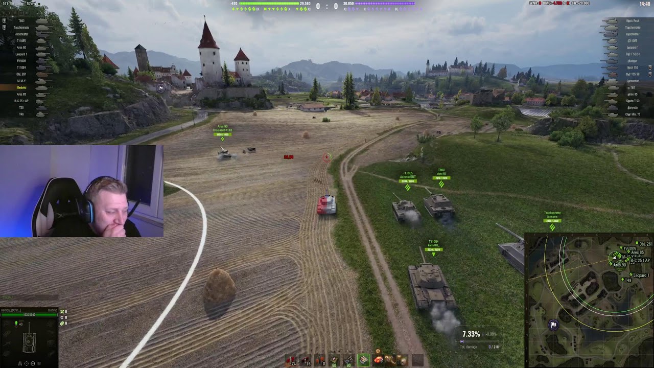 Ares-90 - BZT-70 - Type 5 | World of Tanks | CANLI