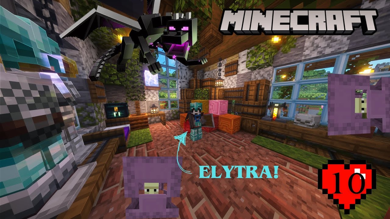 Pokonałam smoka! ODC. 10  Minecraft 1.21