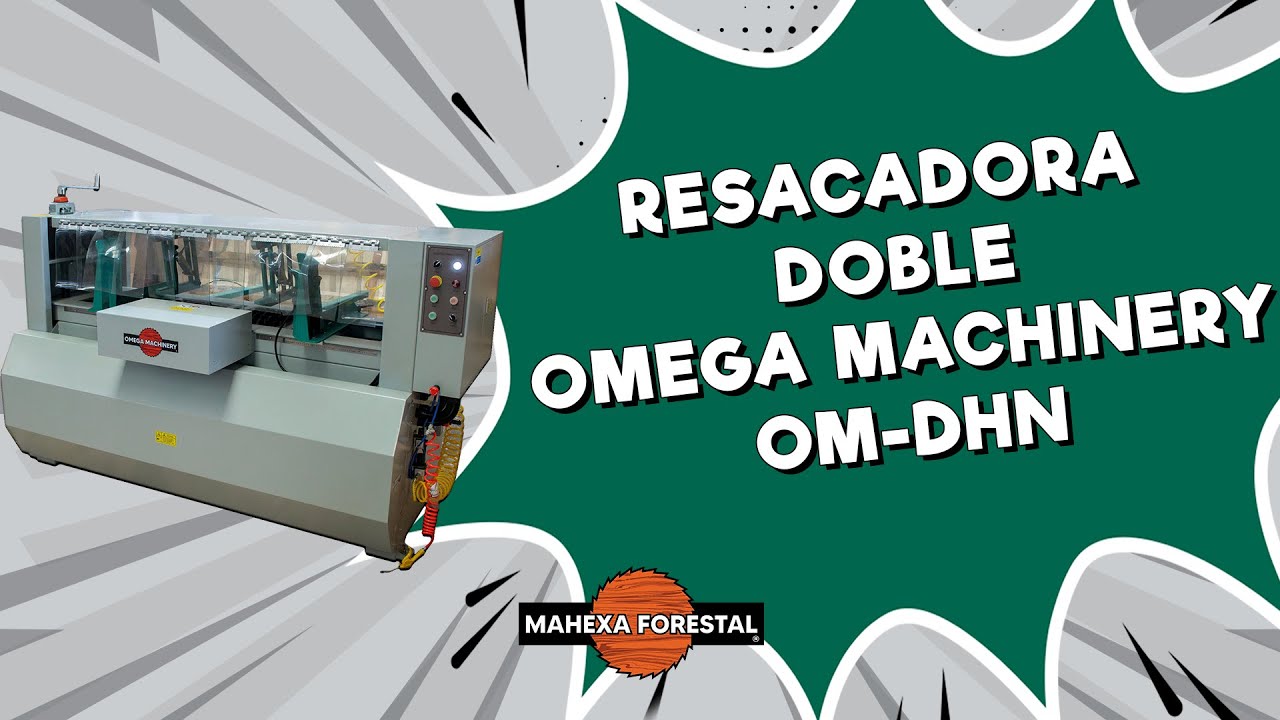 Resacadora Doble Omega Machinery OM-DHN