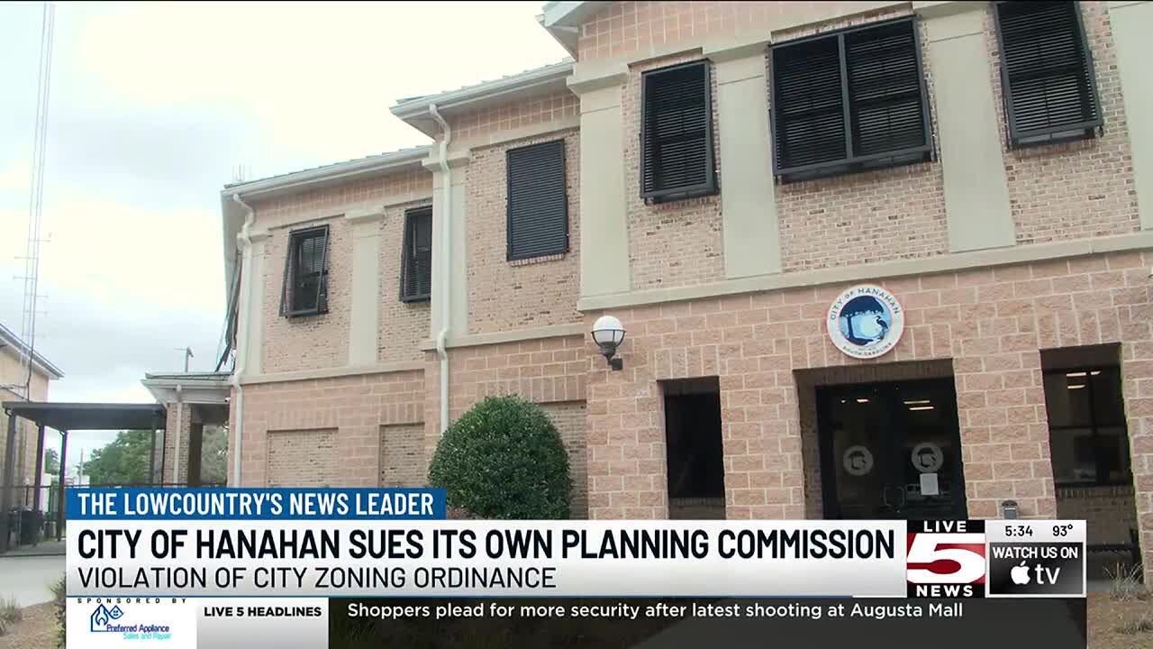 VIDEO: City of Hanahan sues its own planning commission over development