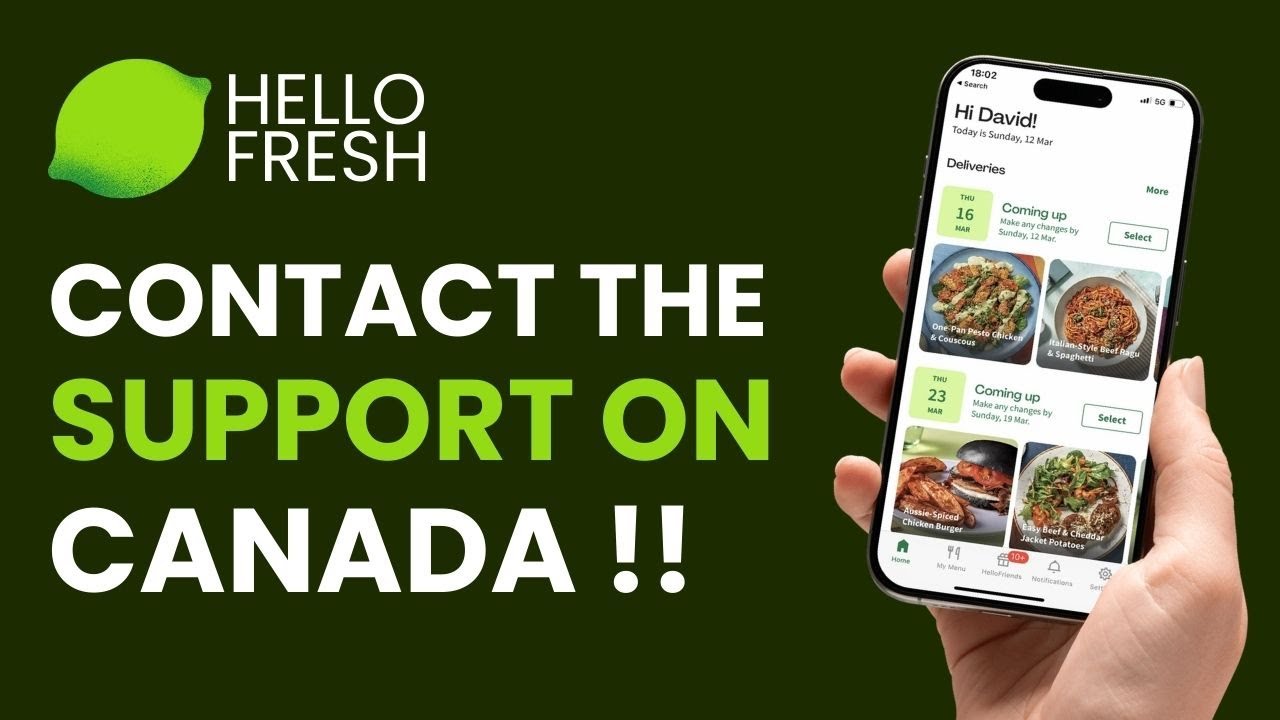 How to Contact HelloFresh Canada !