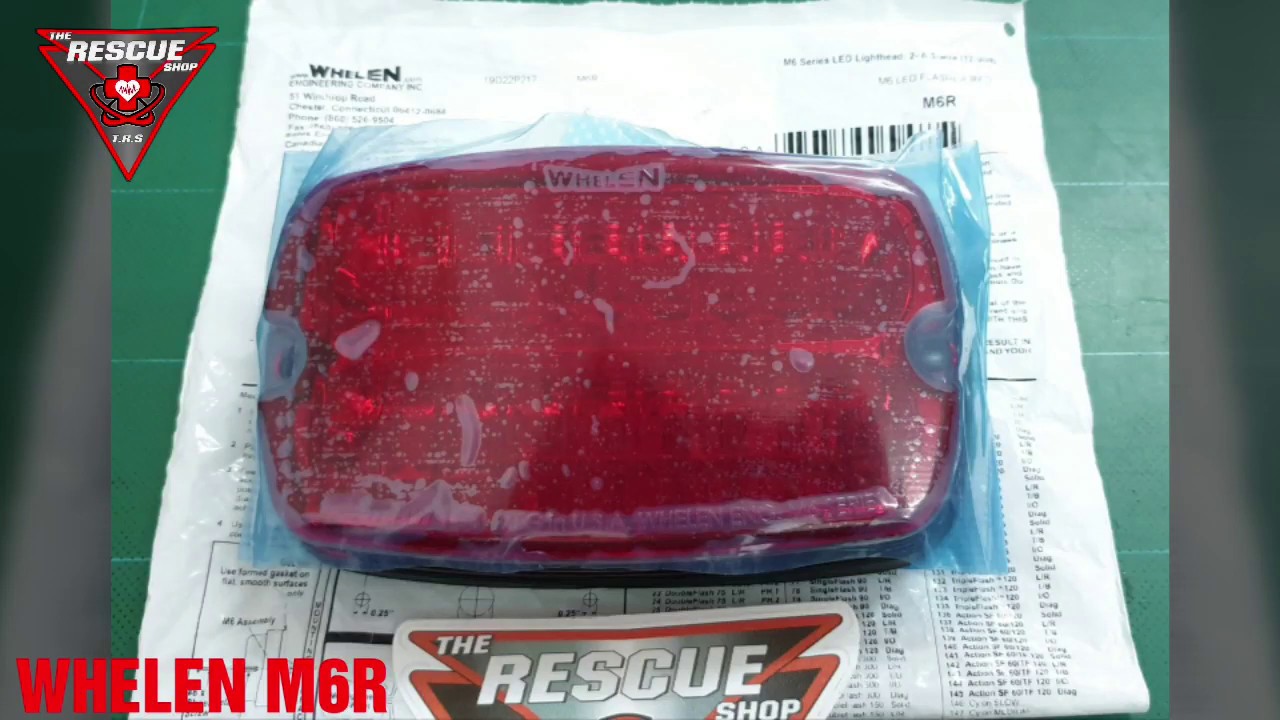WHELEN M6 R (New) (All flashing patterns)
