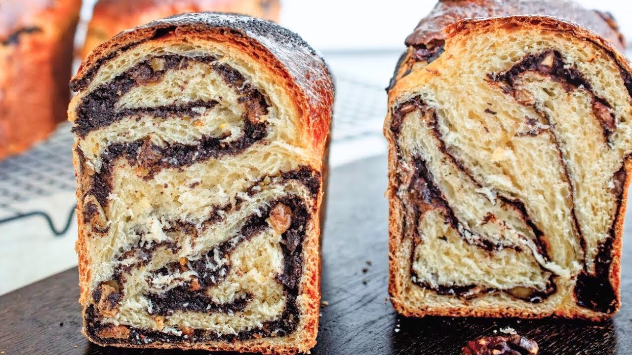 🍞 Fără frământare, fără împăturiri – Cozonac pufos cu multă umplutură - rețeta simplă și rapidă! 😋