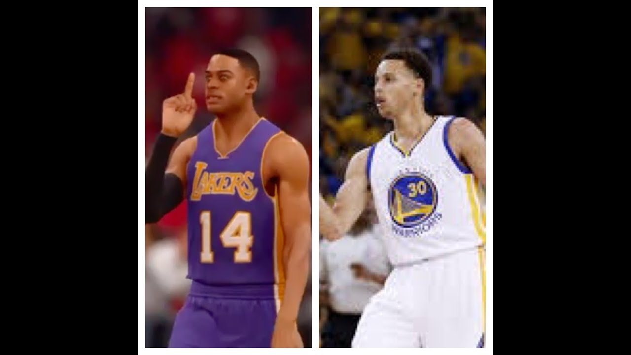 NBA Live 16 PS4 Rising Star S2:Thebaud vs Curry