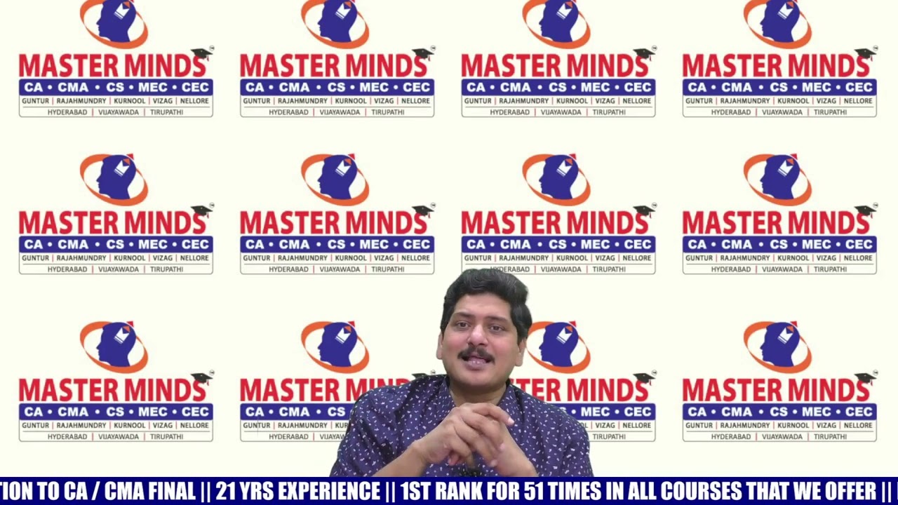CMA INTER STUDENTS - ONLINE COACHING CLASSES AT MOST AFFORDABLE FEE FROM NATIONAL LEADER