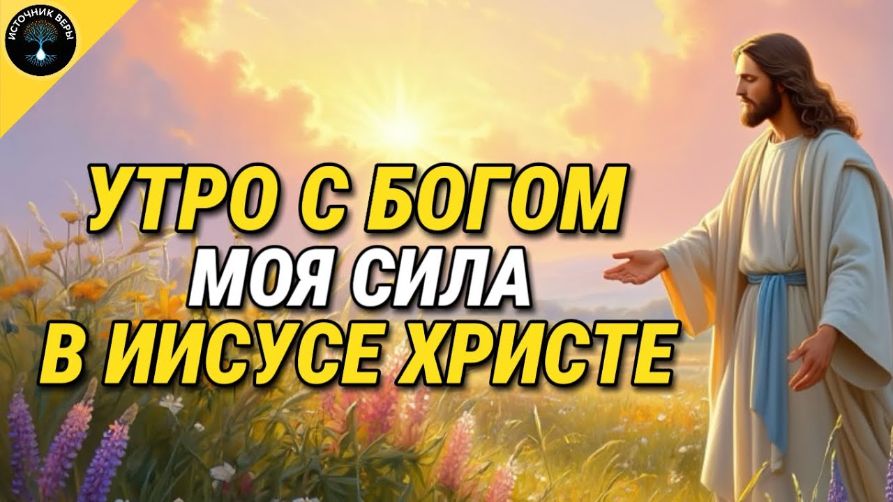 Утро с Богом: Моя Сила в Иисусе Христе | Утренняя Молитва