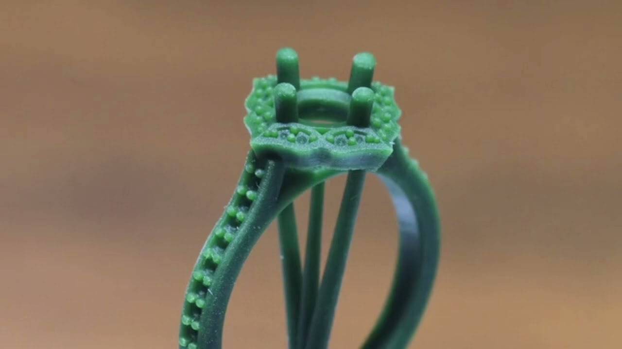 3D Printing wax rings for lost wax casting