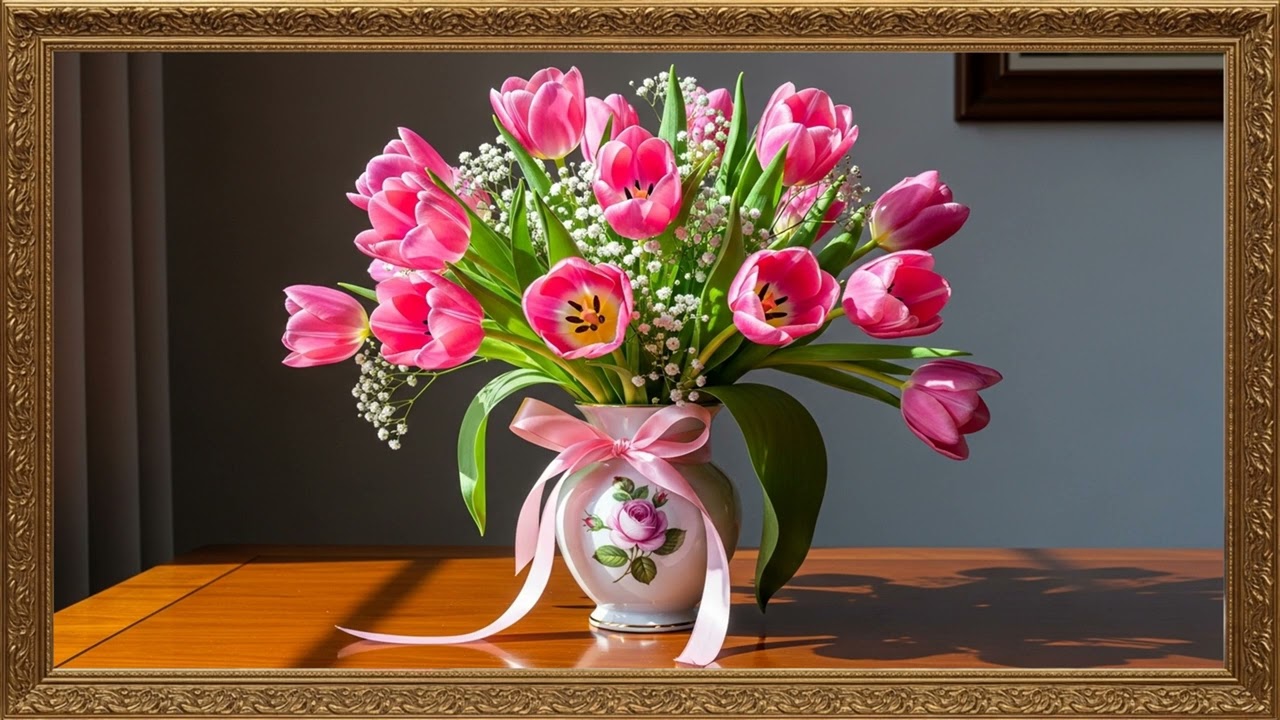 Graceful Botanical Painting | Relaxing Decorative Canvas