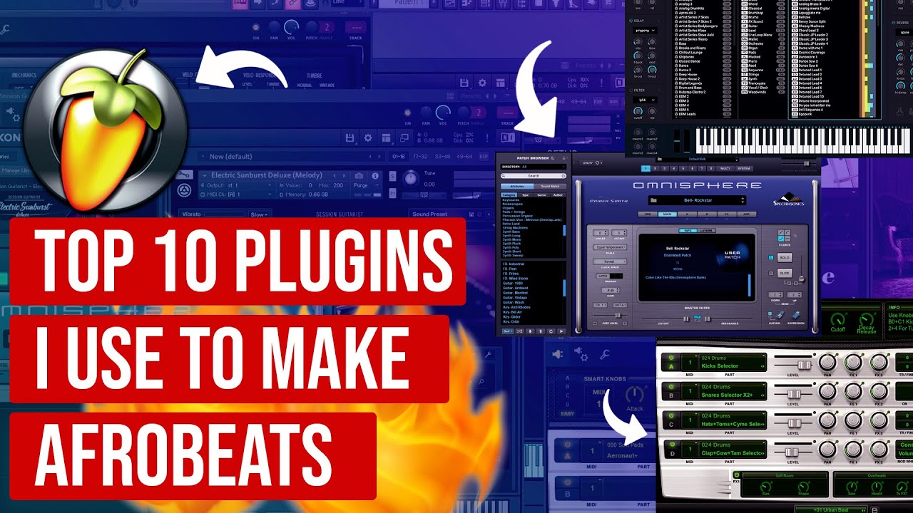 My Top 10 VST Instruments for AfroBeats
