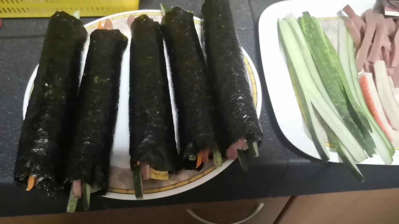 How to Make SEAWEED ROLLS