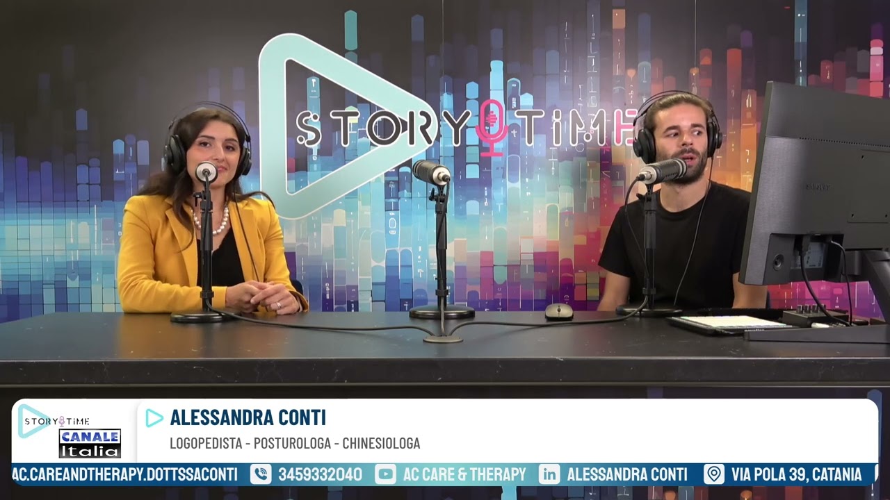 Intervista Dott.ssa Alessandra Paola Conti Logopedista Posturologa Chinesiologa con StoryTime