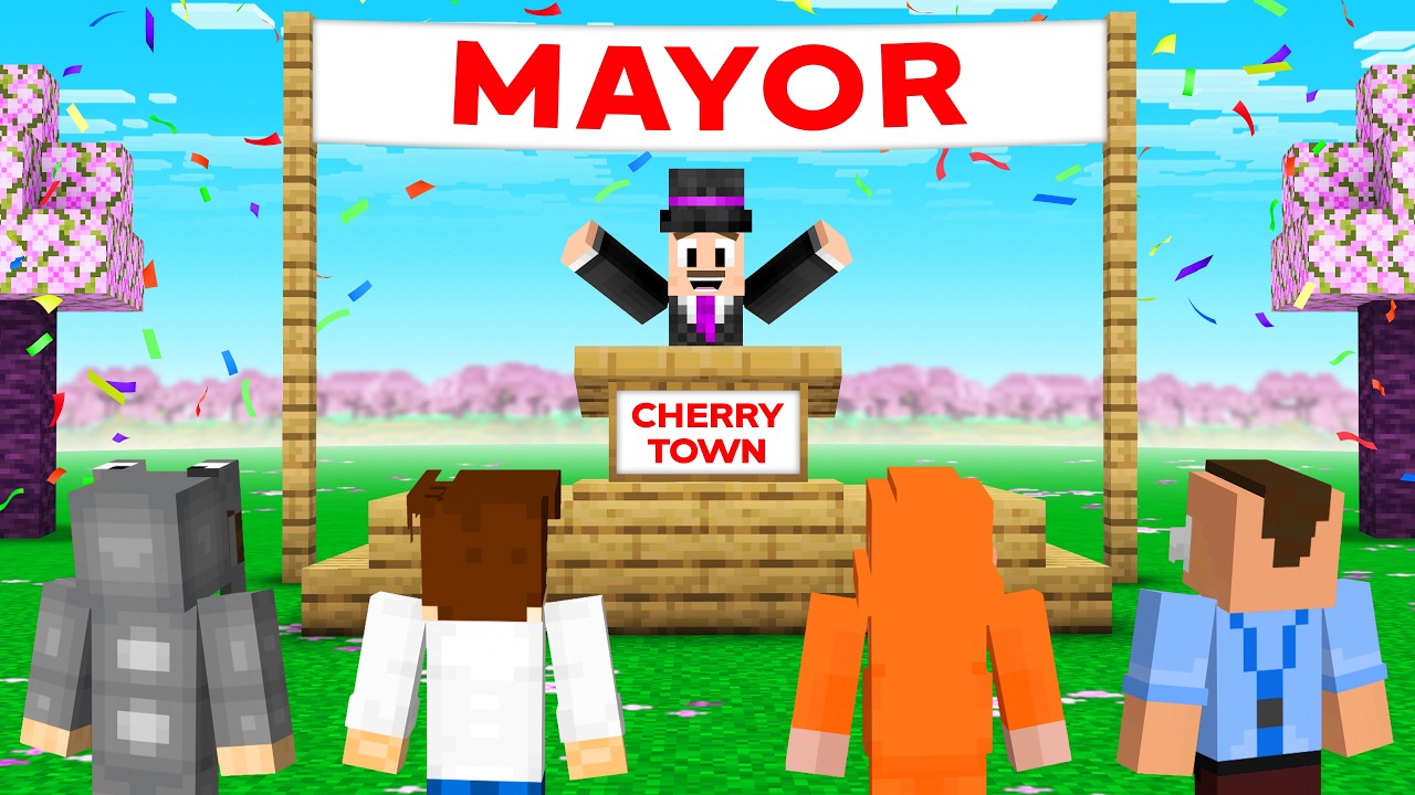 I Became the Mayor of Cherry Town!