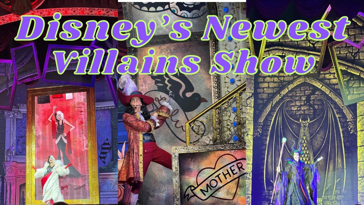 NEWEST Show at Hollywood Studios - Villains Unfairly Ever After