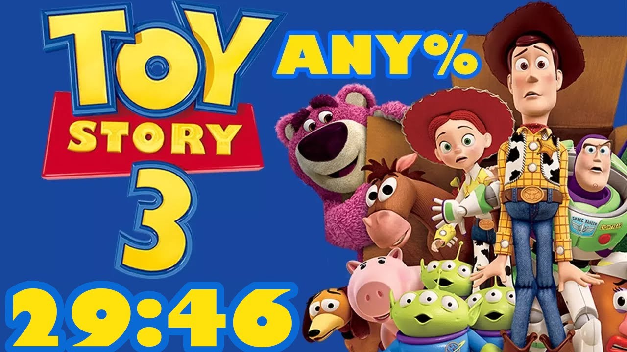 Toy Story 3 Story Mode Any% in 29:46 [World Record]