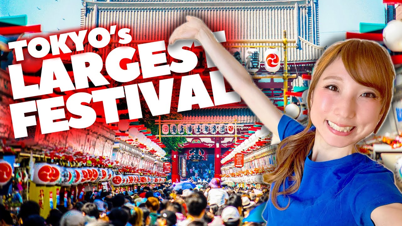 Live - Tokyo's LARGEST Festival! | SANJA MATSURI