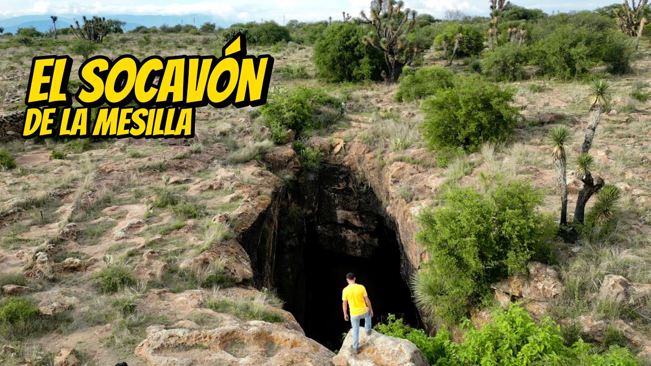 El Misterioso Dogunzafí o Socavón de La Mesilla | Tecozautla, Hidalgo | Pinshi Millenial