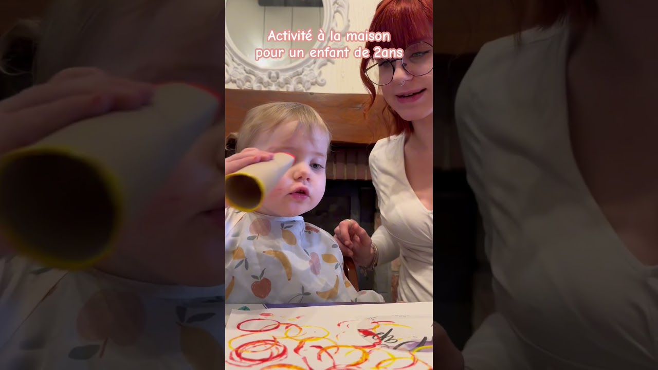 Id&eacute;e d&rsquo;activit&eacute; avec un enfant de 2ans ✨ #activite #idee #parent #momhack #enfant