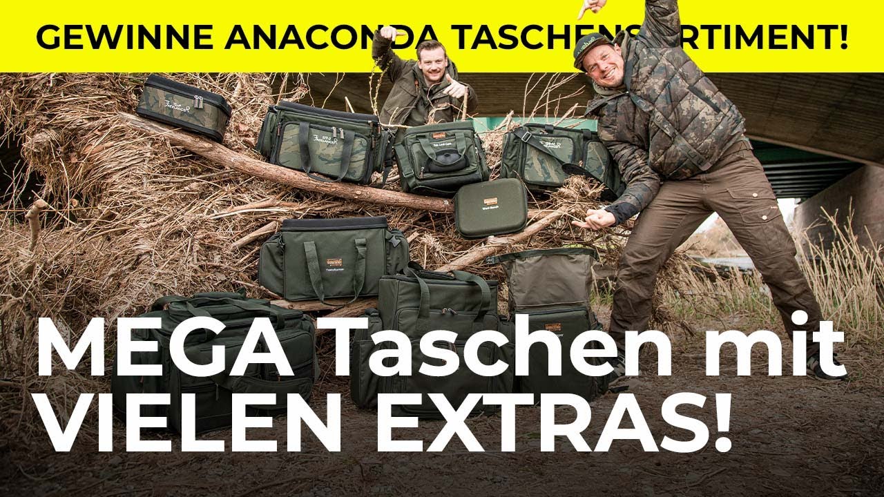 Ordnung ist die halbe Miete! 🔎 Mega Taschenset zu gewinnen! | Anaconda | Carryall | Luggage |