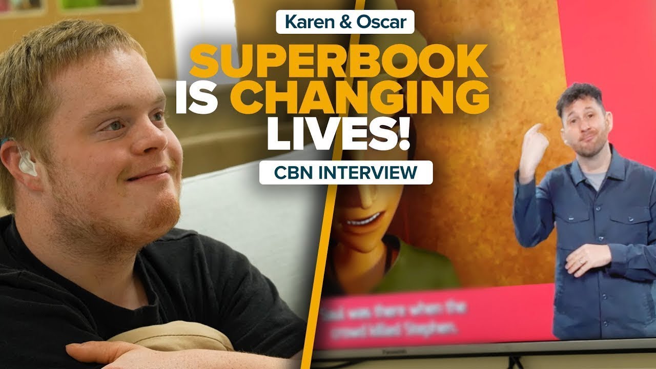 How Superbook in BSL Is Touching Lives | CBN UK Interview