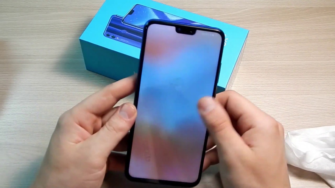 Распаковка Honor 8X