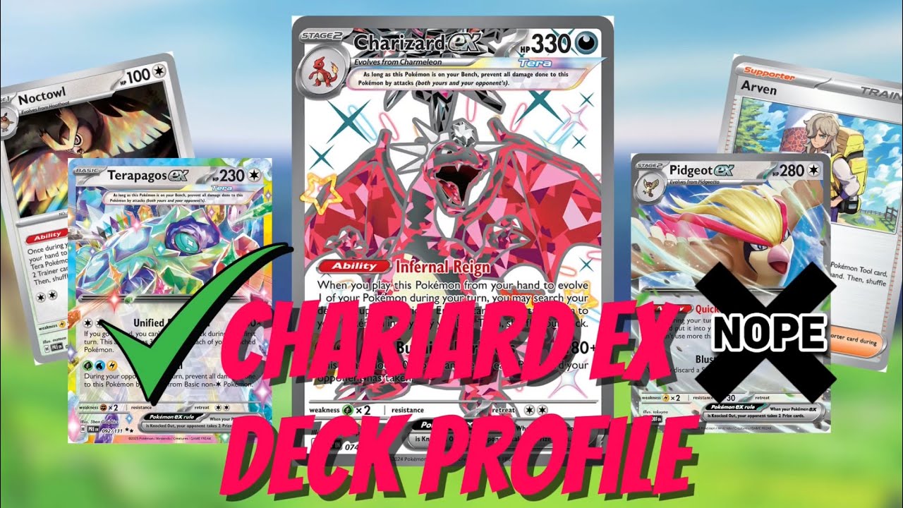 Is This The Best Way To Play Charizard ex? (Post Rotation Deck Profile)