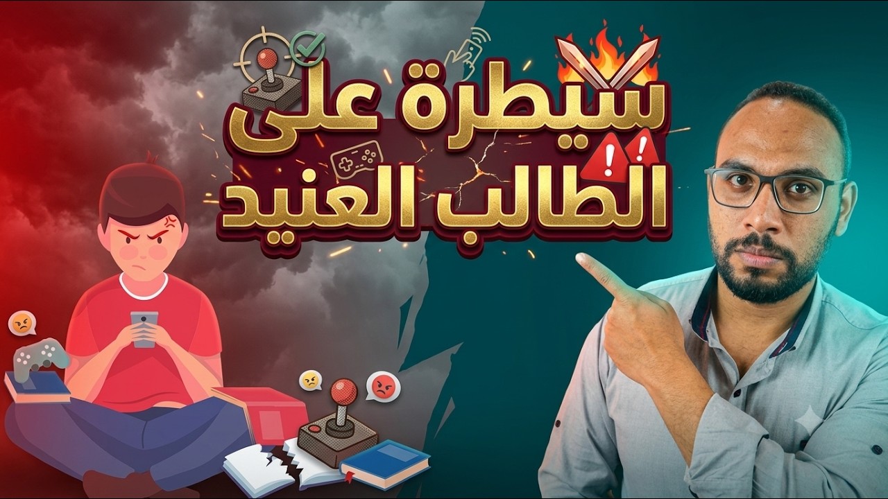 كيف تتعامل وتسطير على الطالب العنيد 😏
