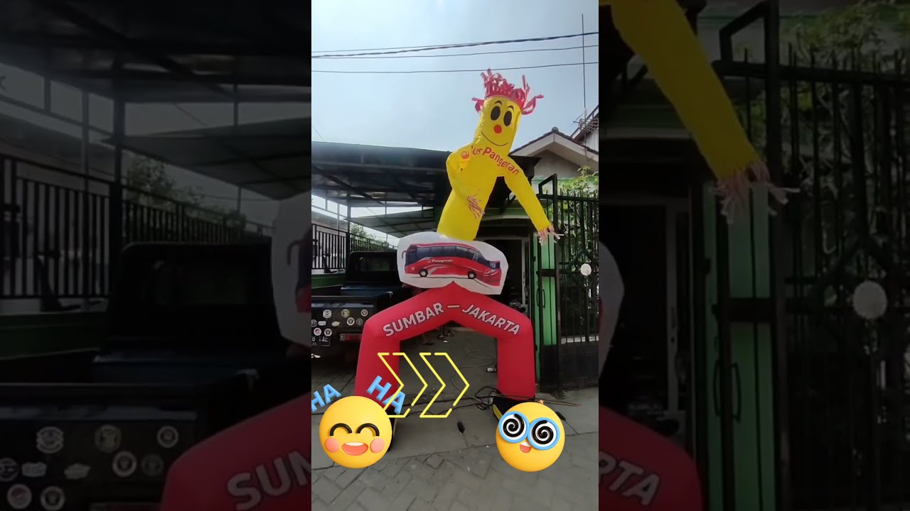 Balon joget lucu #balloon #funny #balon #shorts