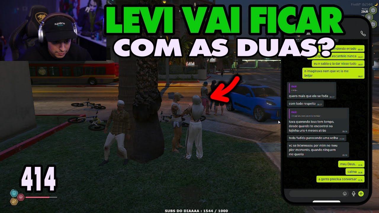 LEVI ESTÁ COMEÇANDO A GOSTAR DA THAYS, A ALINE NÃO GOSTAR DANDA DISSO