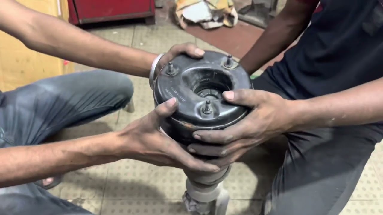 Mercedes s class shocker ballon replaced @pal.thecarmechanic
