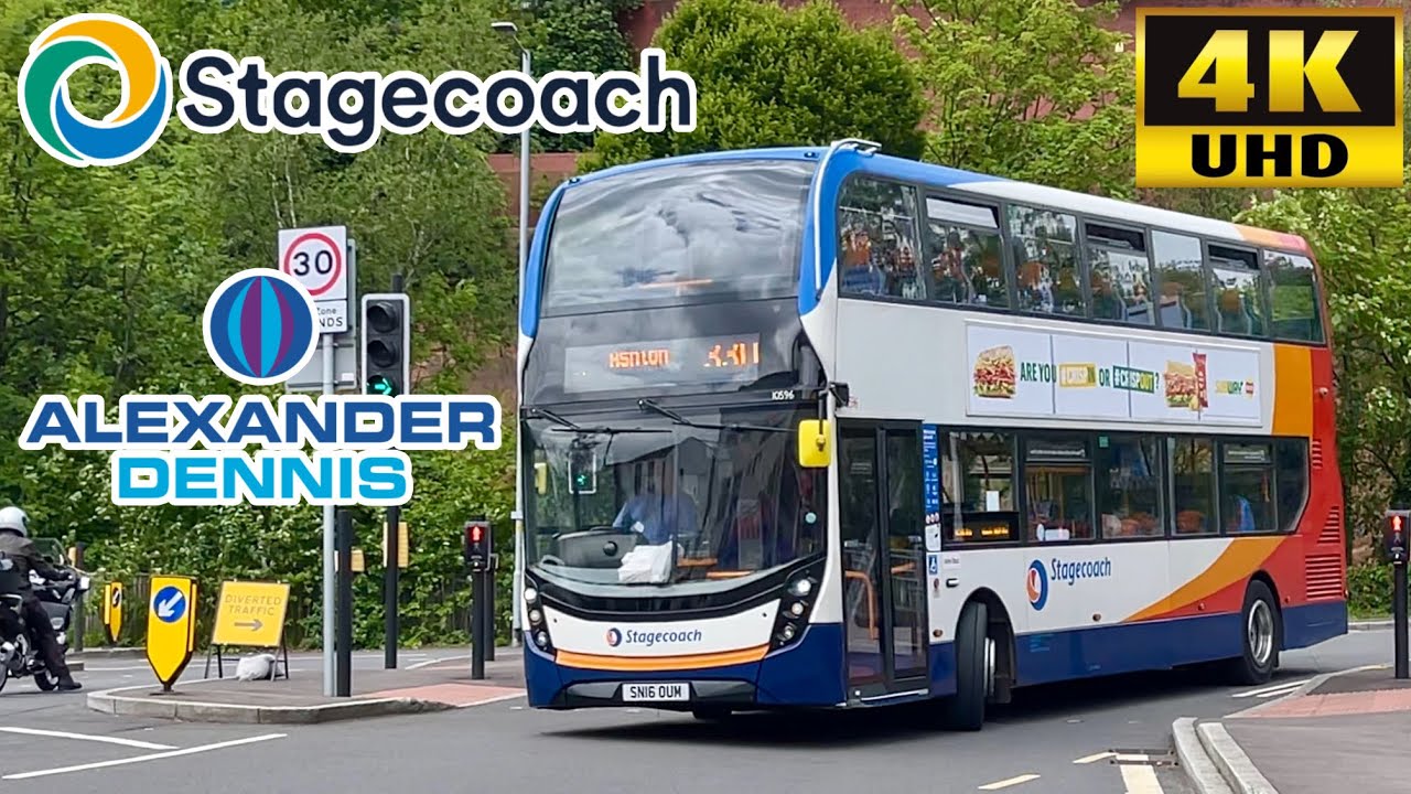 [Stagecoach Manchester: 330 Stockport to Ashton-under-Lyne via Hyde] ADL Enviro400MMC(10596/SN16OUM)