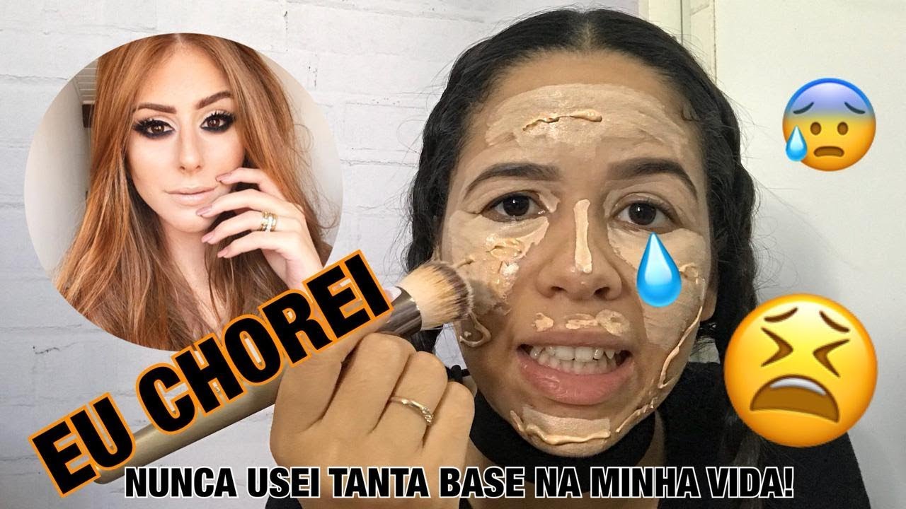 TENTEI REPRODUZIR MAQUIAGEM DA MARI MARIA | VEM VER O QUE ACONTECEU