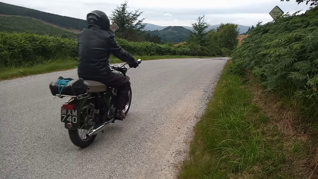 BSA C15 — пробный запуск после ремонта