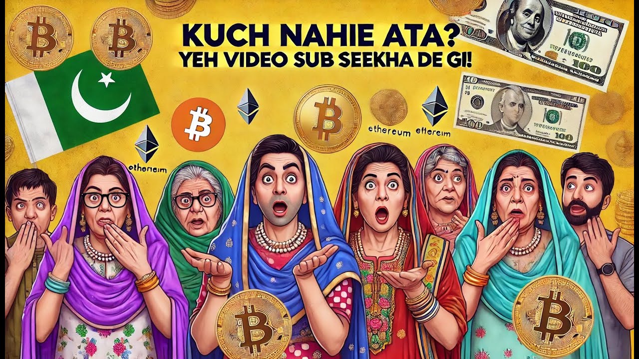 KUCH NAHIE ATA? YEH VIDEO SUB SEEKHA DEY GI CYRPTO KA