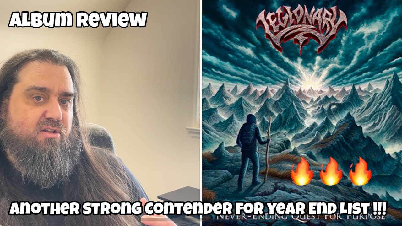 Legionary “Never-Ending Quest for Purpose” Album Review (Melodic Death/Thrash) #albumreview