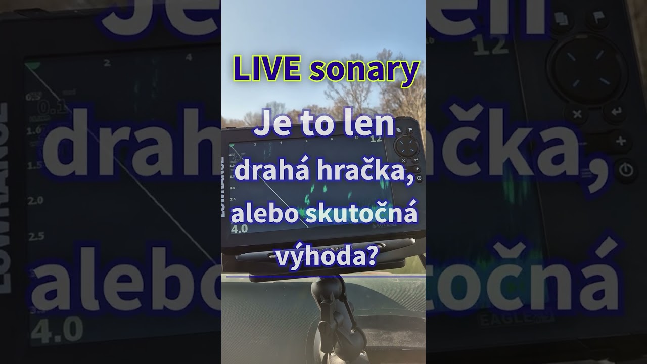 LIVE SONAR: Ako vidieť viac rýb a chytiť sumca? (Kompletný test a návod) #sonary #live #livesonar