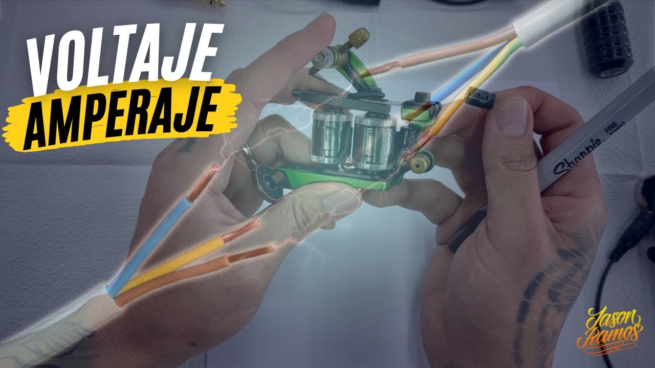 Que es VOLTAJE y Amperaje | Fuentes de Poder para Tatuar | para que sirve en Tatuajes | Tattoo