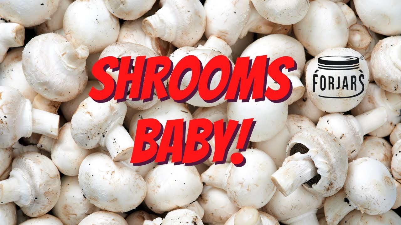 How To Pressure Can Mushrooms with Forjars Canning Lids
