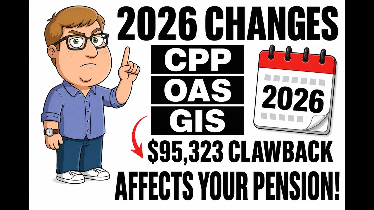 2026 CPP, OAS, GIS Updates: Big Changes to Your Pensions!