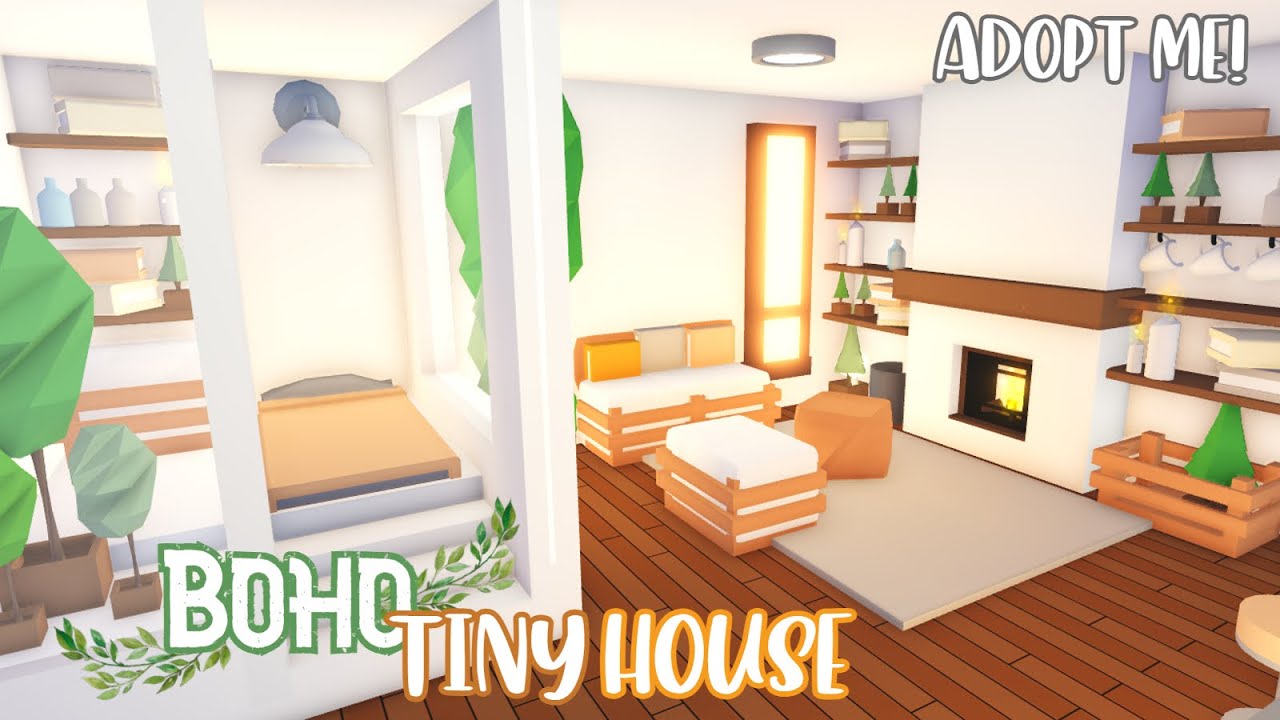 Budget Boho Tiny House 🌿 | Roblox Adopt Me