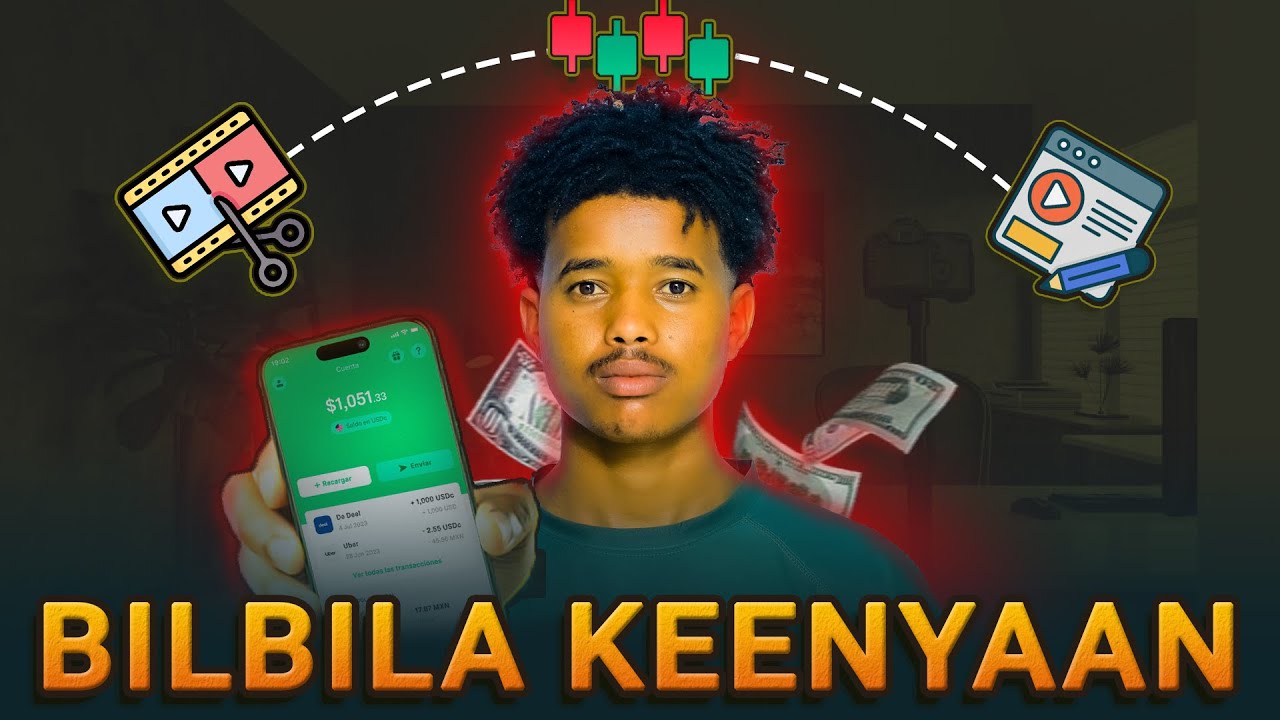 Hojii Online Bilbilaan Hojjetaman 3 | Best 3 online businesses on Mobile #forex #videoediting