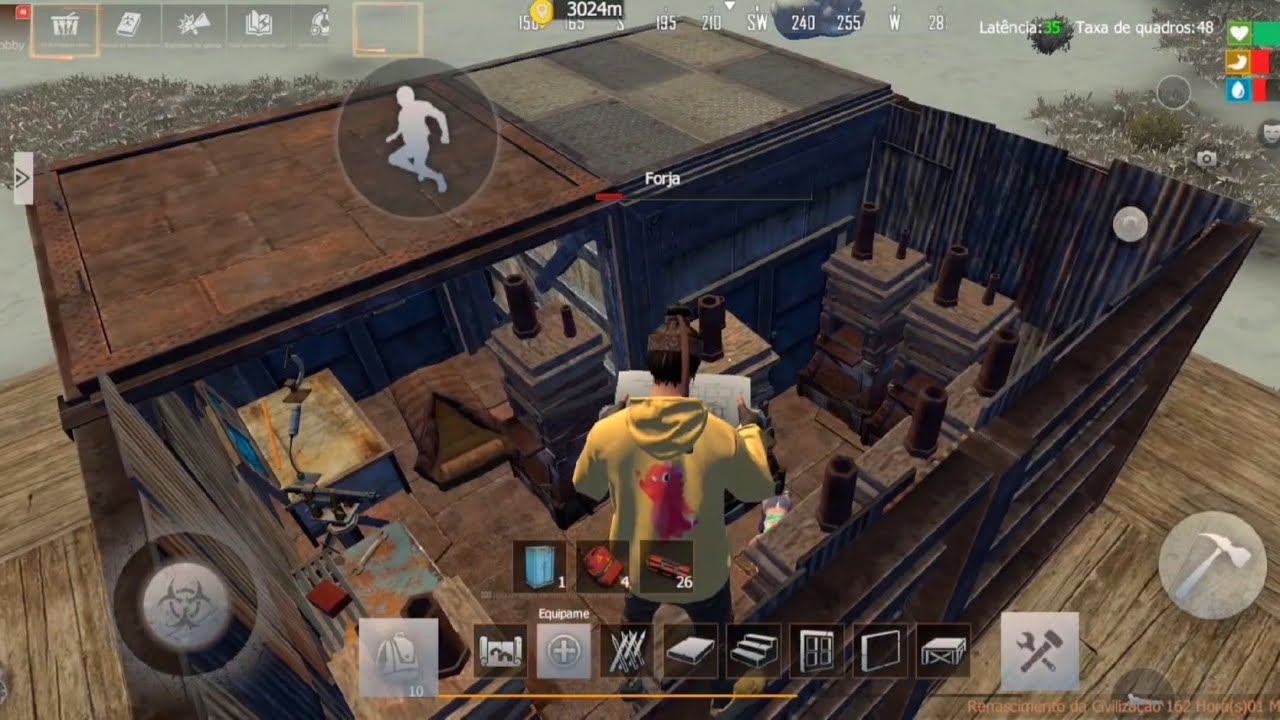 O PLATINA DORMIU NA HORA CERTA KKK LAST ISLAND OF SURVIVAL