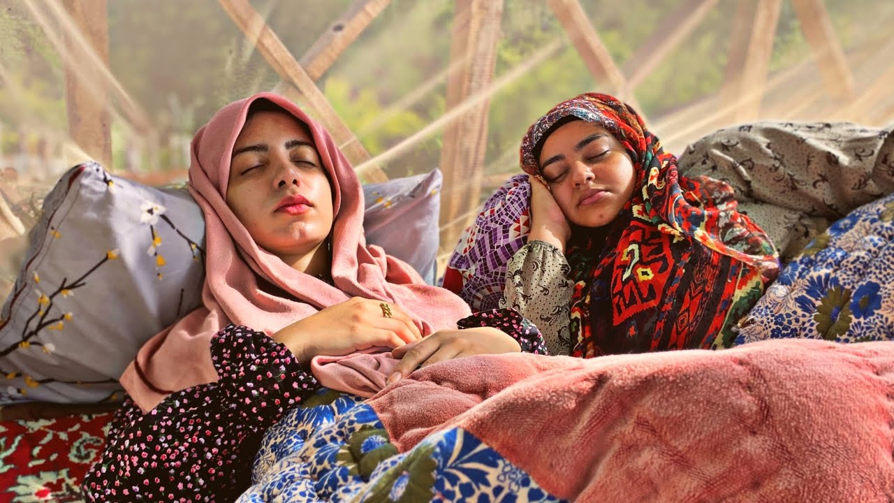 The Lifestyle of rural women | A recreation of my grandma,s village lifestyle | Nomadic life