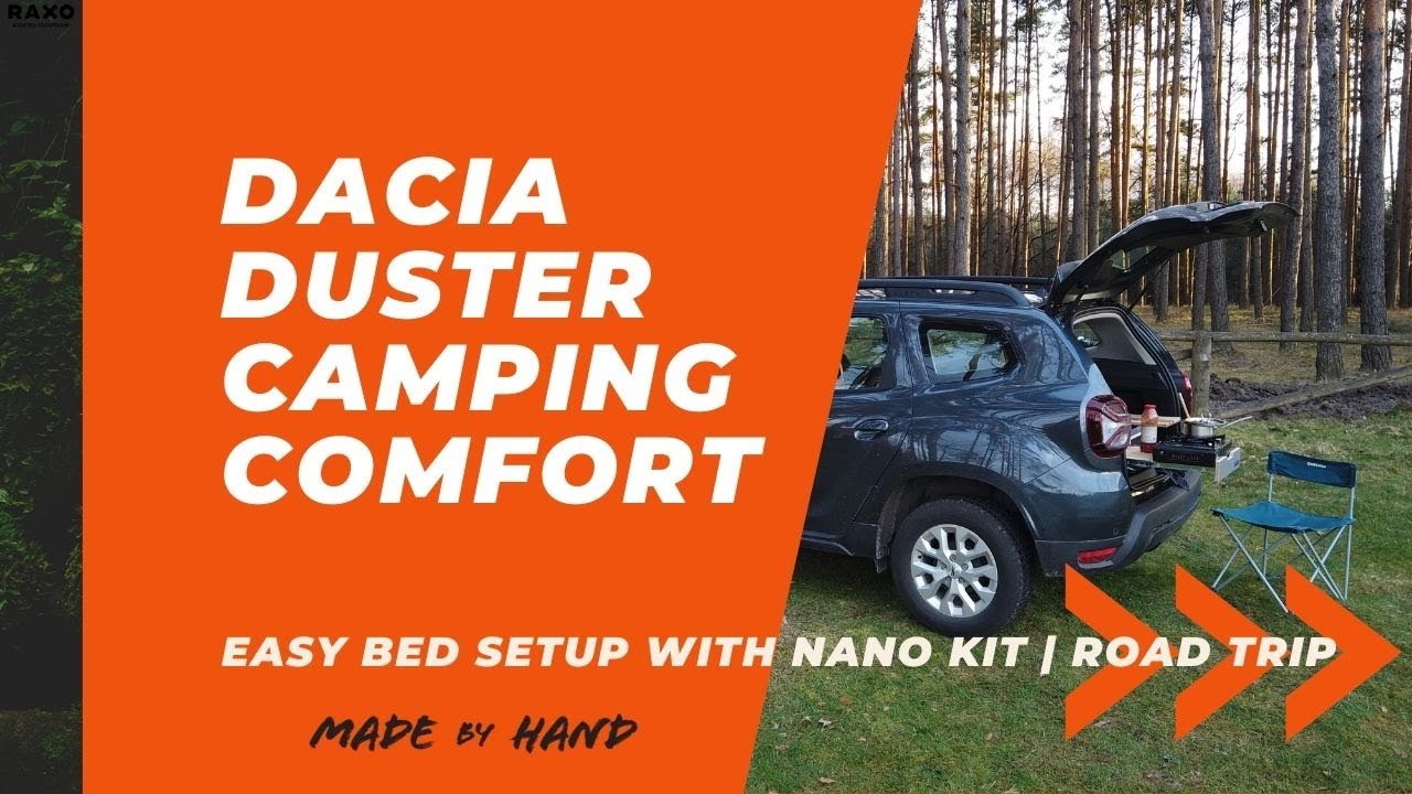 Dacia Duster Camping Comfort: Easy Bed Setup with NANO Kit | Road Trip Ready