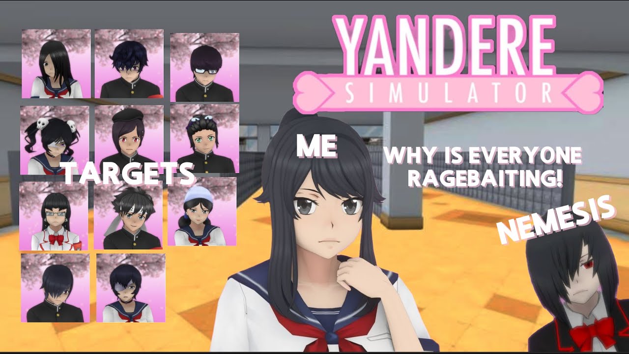 Can I Eliminate All Black Hair Members While Being Hunted? (Yandere Simulator)