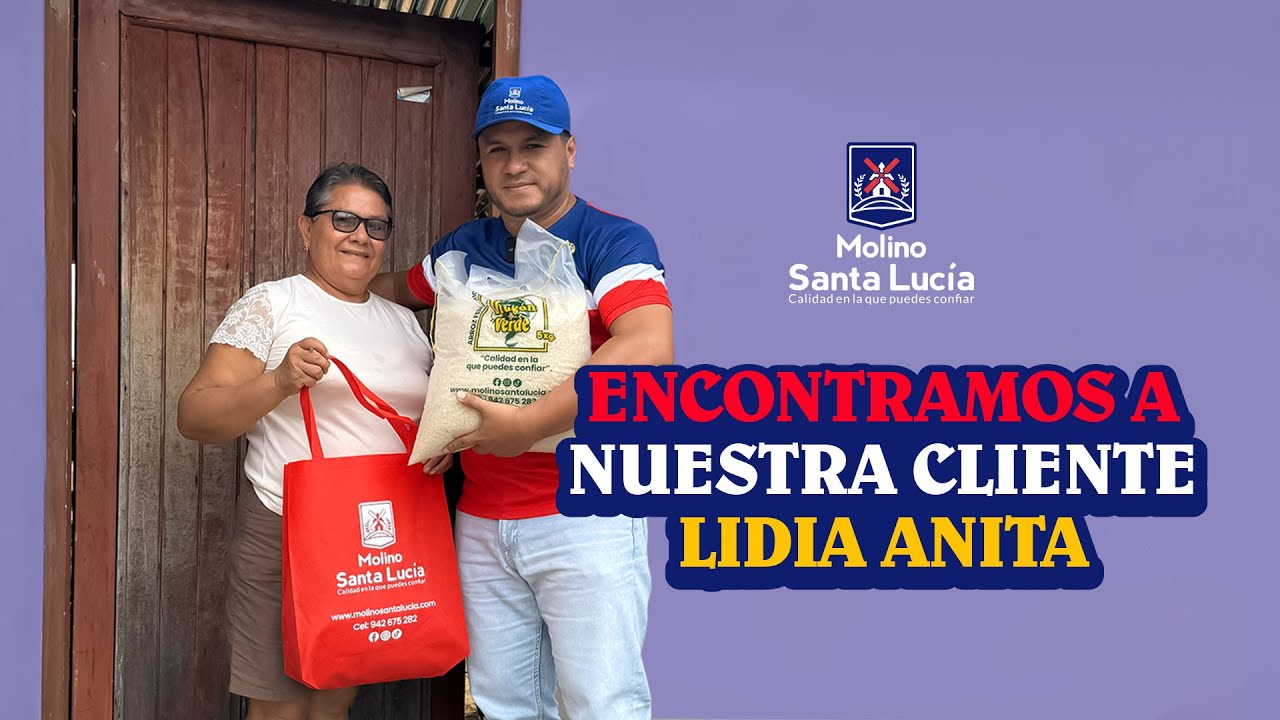 ENCONTRAMOS A NUESTRA CLIENTA LIDIA ANITA