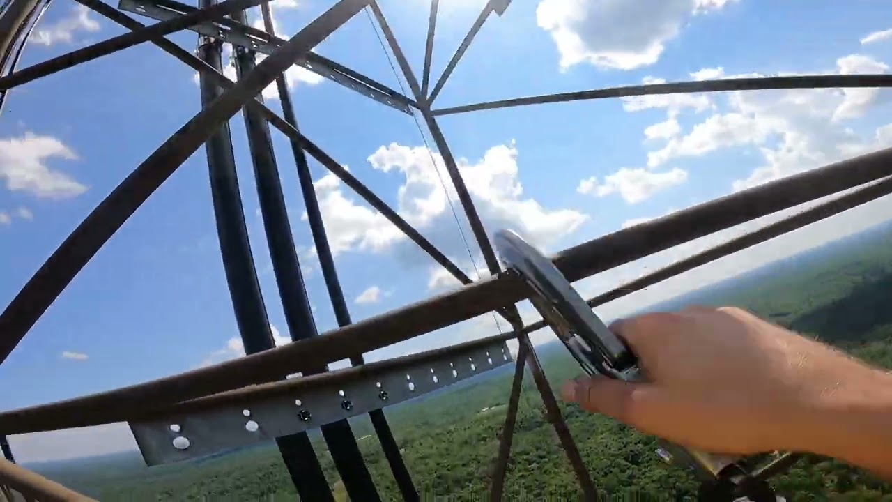 Climbing a 500’ Tower!