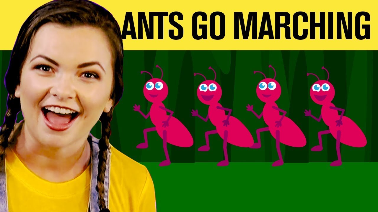 The Ants Go Marching | Learning Numbers  | KneeBouncers | Kiki's Music Time