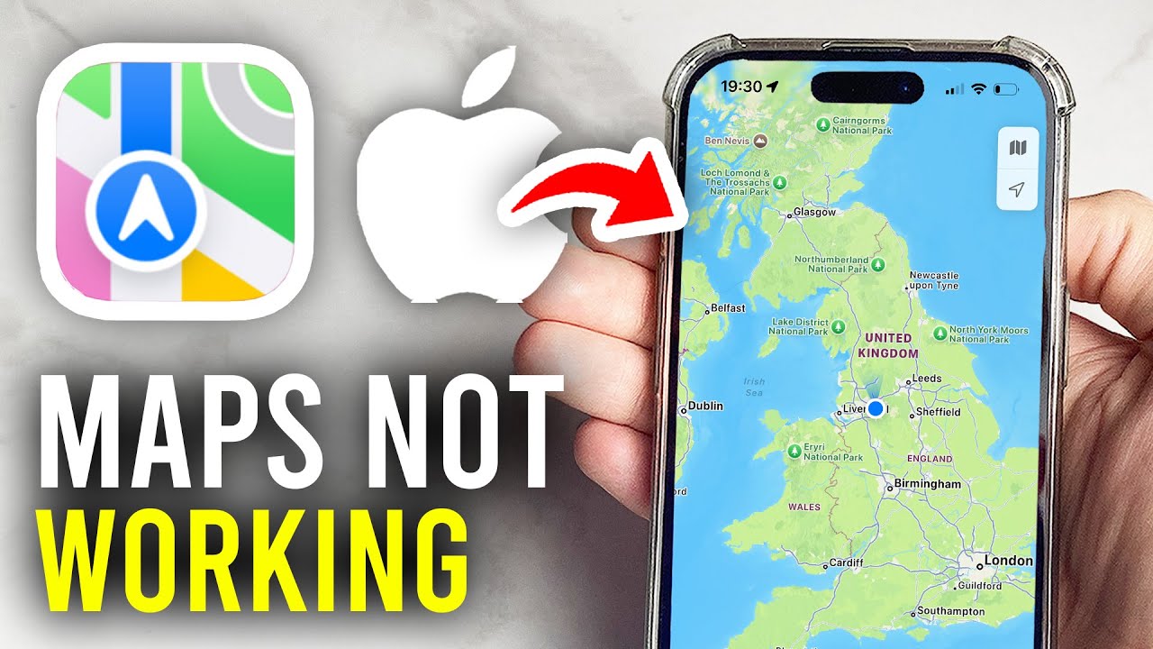 How To Fix iPhone Apple Maps Not Working - Full Guide