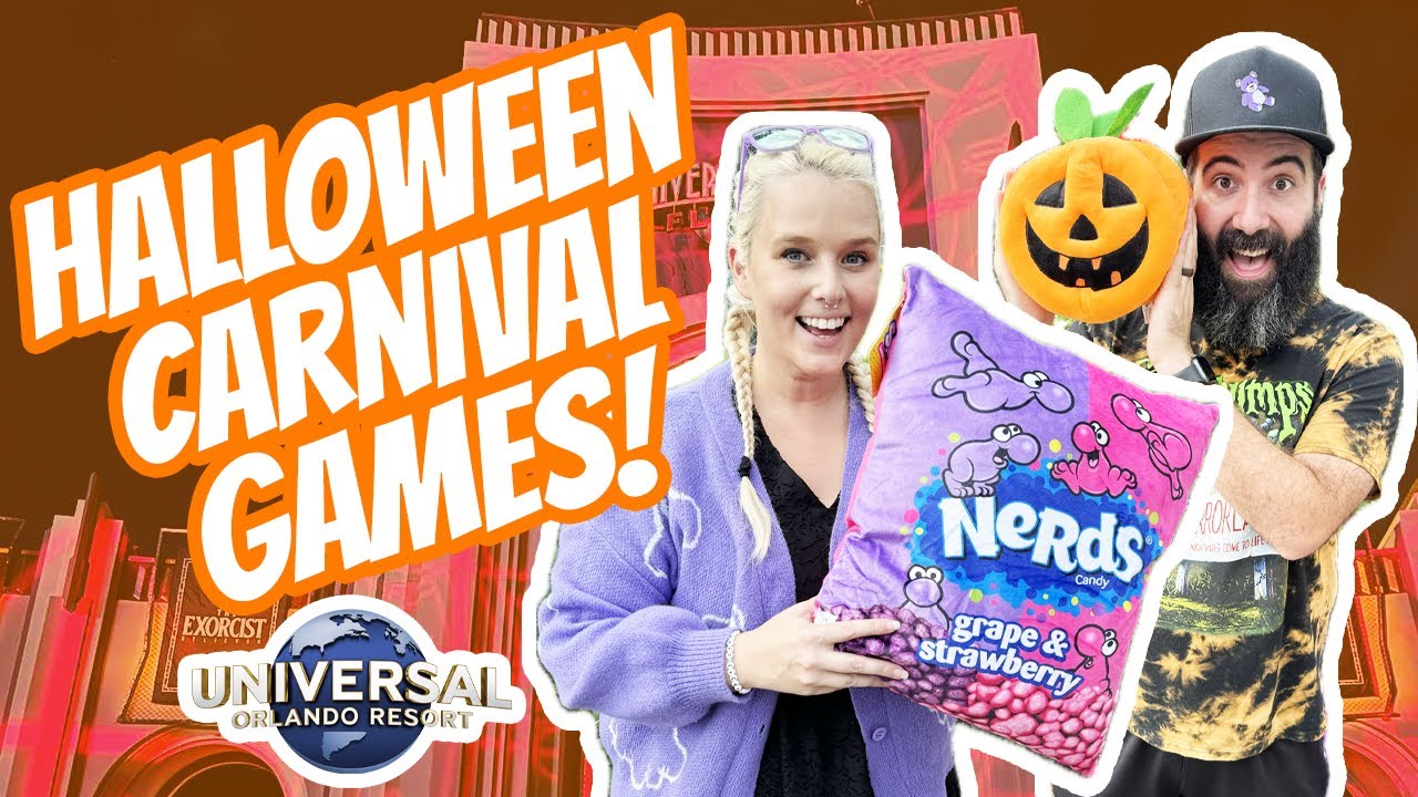 All The Halloween Carnival Game Prizes at Universal Orlando!